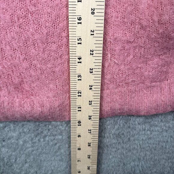 Joe Boxer Turtleneck Sweater Pink Plus Size Womens 2X - Picture 9 of 11